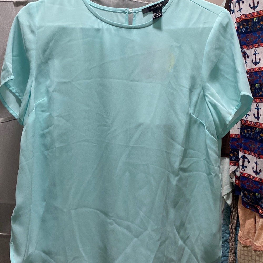 Blue blouse